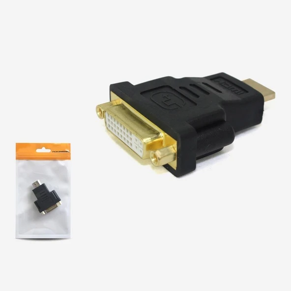 Hadron Hd4180 Hdmİ To Dvİ Adaptör F/m ürün görseli 1