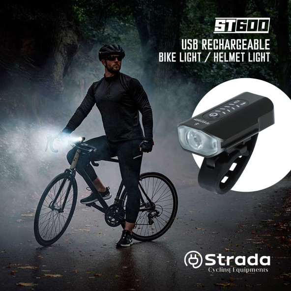 Strada St-600 Çift Yönlü Lityum Şarj Edilebilir Far - Resim 8