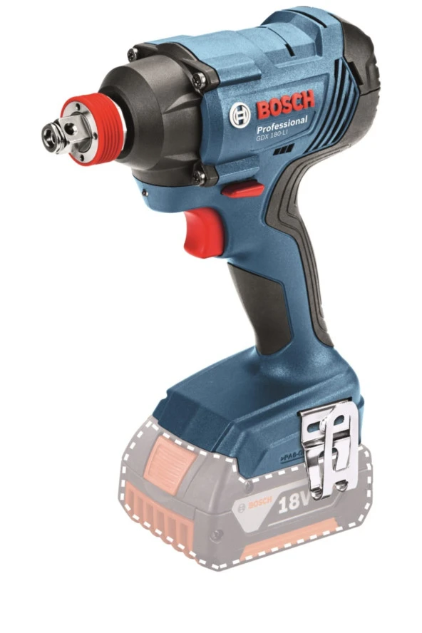 Bosch GDX 180-LI Akülü Darbeli Somun Sıkma (Solo) ürün görseli 1