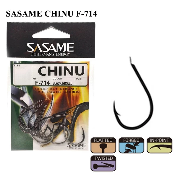 Sasame Chinu F-714 Black Nickel İğne ürün görseli 1