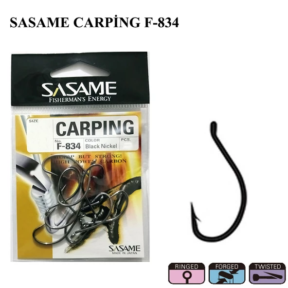 Sasame Carping F-834 Black Nickel İğne ürün görseli 1