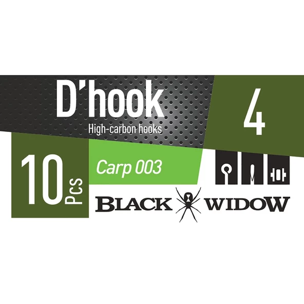 Daiwa Black Widow Carp 003 İğne - Resim 2