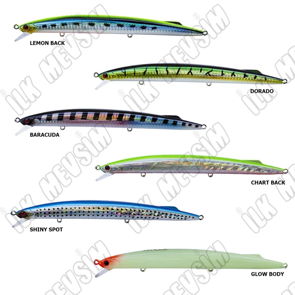 Ryuji Master Jerk Sinking 19cm 36gr Maket Yem - Resim 2