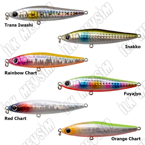 Ryuji Seawalker 8cm 19,5gr Maket Yem - Resim 2