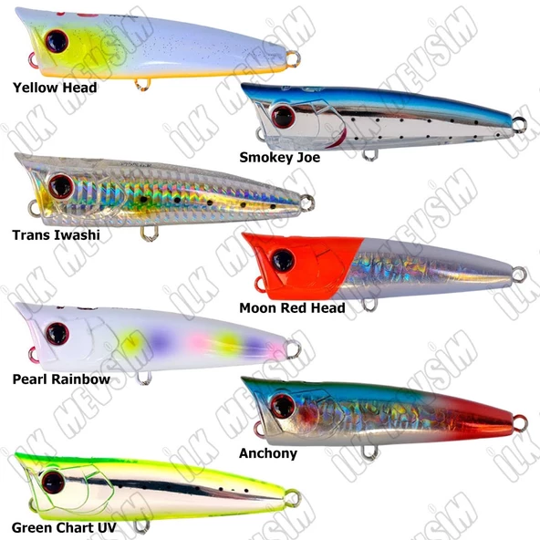 Ryuji Pop Walker 10cm 24gr Maket Yem - Resim 2