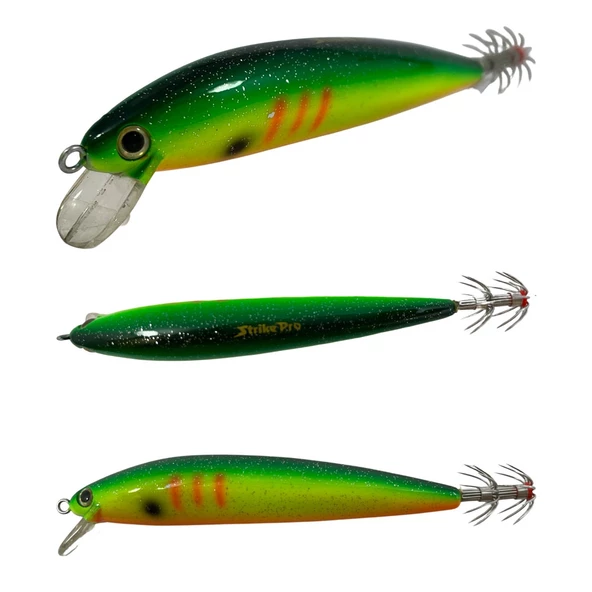 Strike Pro PU-018 Emperor Squid #3 10,5cm 22,8gr Kalamar Zokası ürün görseli 1