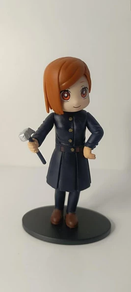 Anime Jujutsu Kaisen Nobara Kugisaki 14 cm Karakter Figür Oyuncak Biblo ürün görseli 1