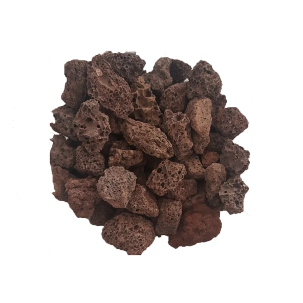 Pomza Taşı 40 litre 10-15 mm Kırmızı Pomza Lav Taşı Lav Kırığı Ponza Taşı Pomza Taşı Akvaryum Taşı Tüf Cüruf ürün görseli 1