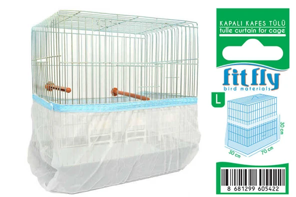 Fit Fly Kapalı Kafes Tülü Large Boy 30x70x30 ürün görseli 1