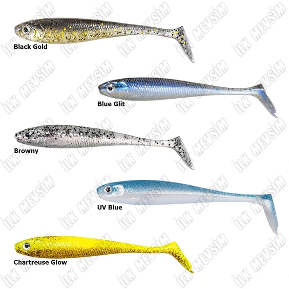 Ryuji Panic Shad 9cm 5.5gr Silikon Yem - Resim 2