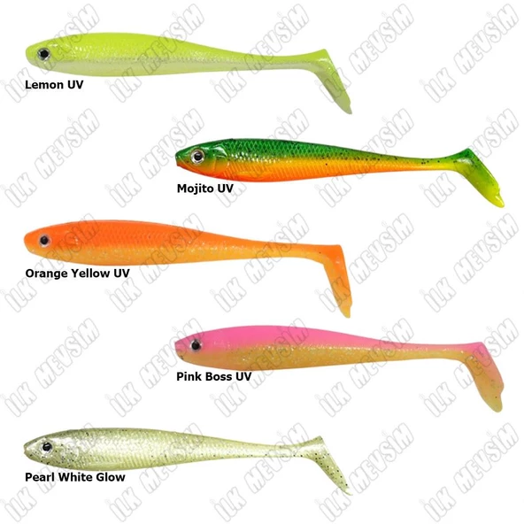Ryuji Panic Shad 9cm 5.5gr Silikon Yem - Resim 3