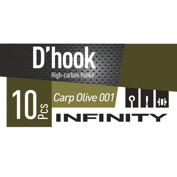Daiwa Hameçon Infinity Carp Olive İğne - Resim 2