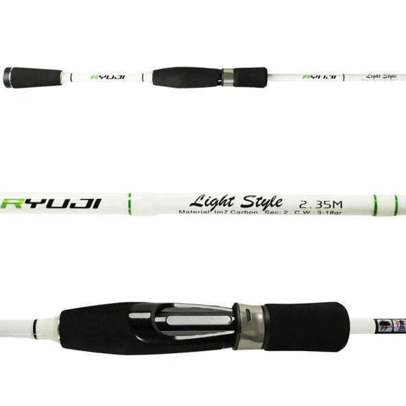 Ryuji Light Style 235 cm 3-18 gr LRF Kamış - Resim 2