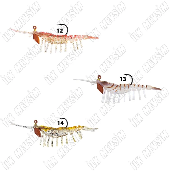 Ryuji Ayu Shrimp 7,5cm 7,2gr Karides - Resim 3