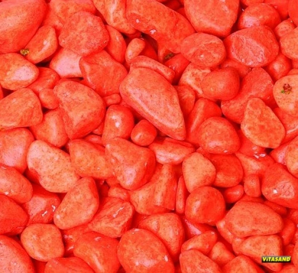 Vitasand REF-174 Turuncu Fanus Çakılı 350 gr ürün görseli 1