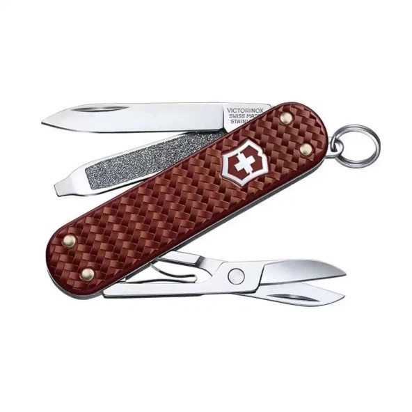 Victorinox 0.6221.4011G Classic Alox Çakı, Kahverengi ürün görseli 1