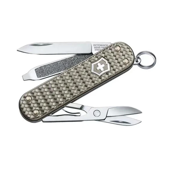 Victorinox 0.6221.4031G Classic Alox Çakı, Gri ürün görseli 1