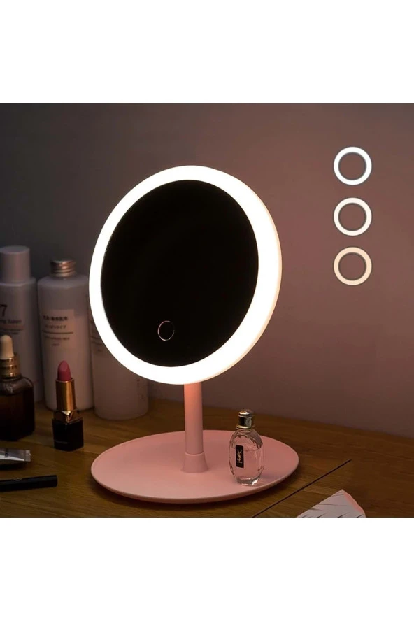 TechTic  Dokunmatik Makyaj Aynası Led Işıklı - Resim 2