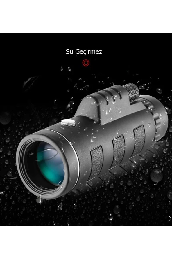 TechTic  40x60 Dürbün Ultra Zoom Monoküler Teleskop El Dürbünü 8000mt Pusula Tripot Telefon Tutucu ürün görseli 1
