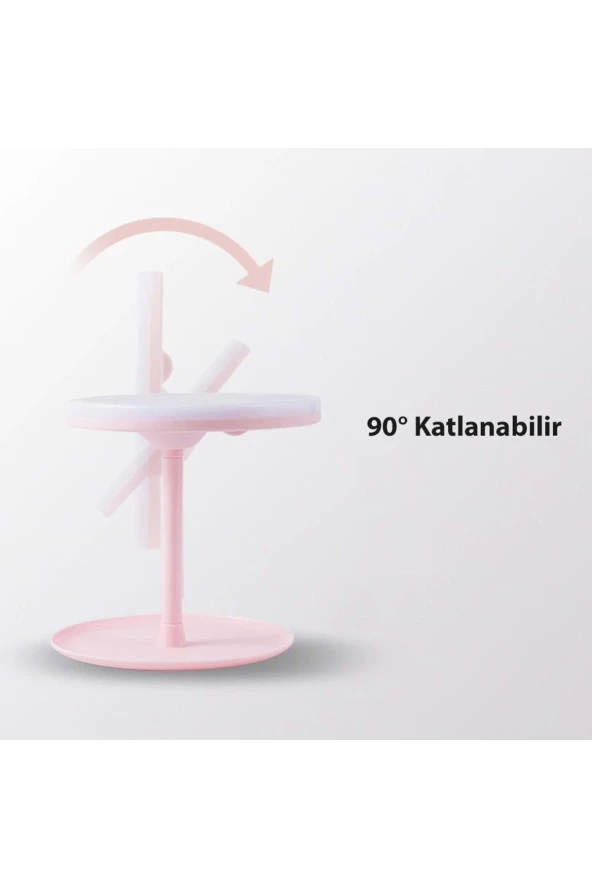 TechTic  Dokunmatik Makyaj Aynası Led Işıklı - Resim 4