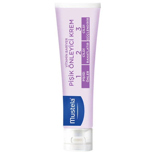 Mustela Vitamin Barrier 1-2-3 Cream - Pişik Önleyici Bakım Kremi 50ml ürün görseli 1