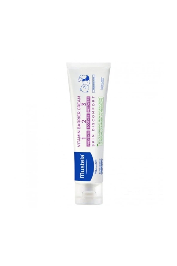 MUSTELA Vitamin Bariyer 1-2-3 Pişik Kremi 100 Ml ürün görseli 1