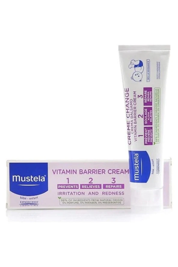 MUSTELA Vitamin Barrier 1.2.3 Pişik Kremi 50Ml ürün görseli 1