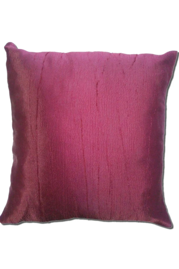 Dekoratif Kırlent + Kılıfı, Fermuarlı, Kalın, Saten, 40x40cm ürün görseli 1