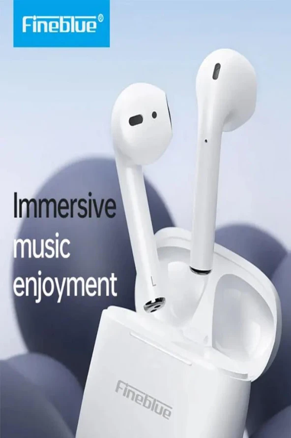 Fineblue FM1PRO Beyaz Wireless Bluetooth Kulaklık ürün görseli 1