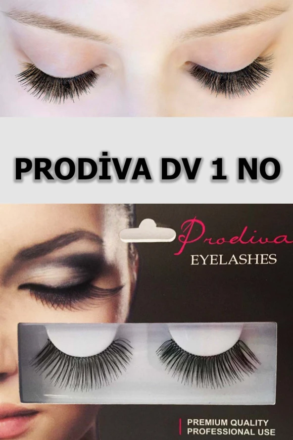 Prodiva Marka Dv 1 Model Bütün Kirpikler, Takma Kirpik ürün görseli 1