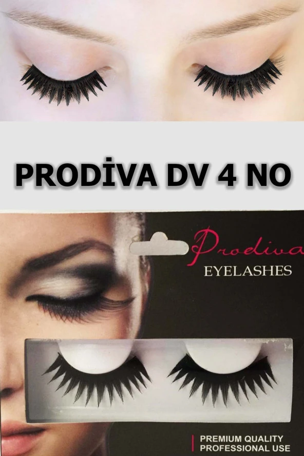 Prodiva Marka Dv 4 Model Bütün Kirpikler, Takma Kirpik ürün görseli 1