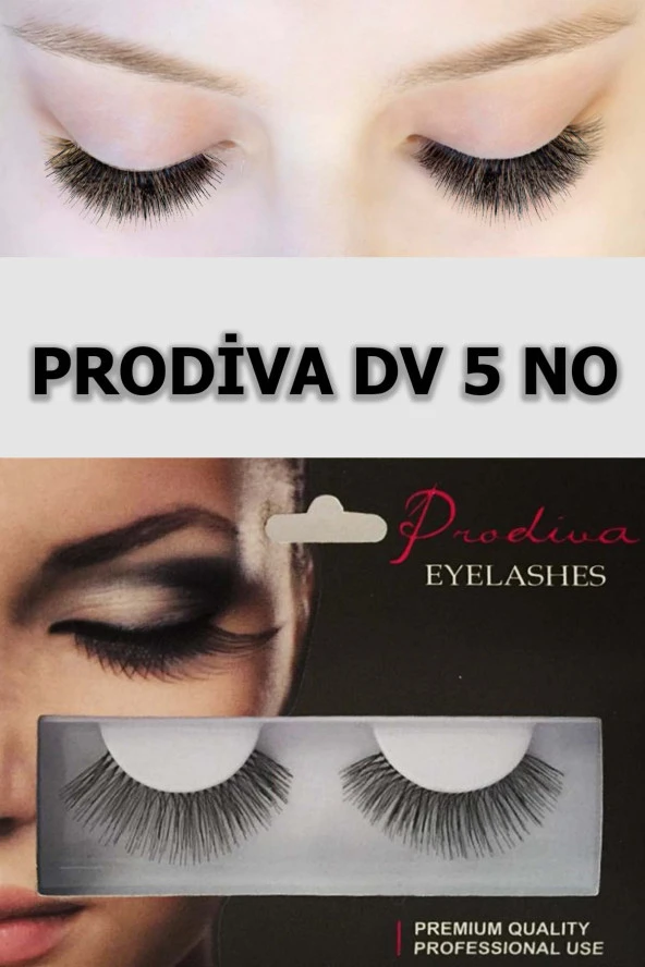 Prodiva Marka Dv 5 Model Bütün Kirpikler, Takma Kirpik ürün görseli 1