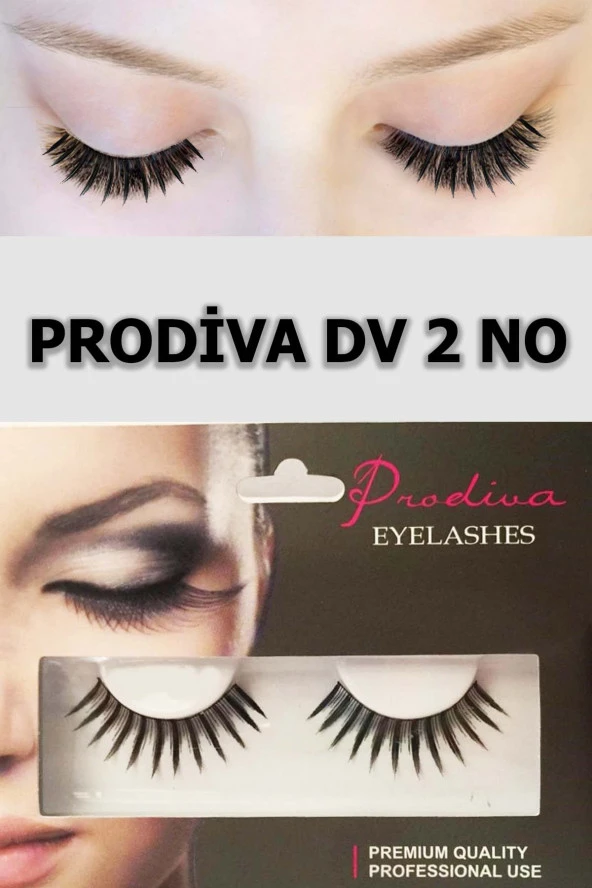 Prodiva Marka Dv 2 Model Bütün Kirpikler, Takma Kirpik ürün görseli 1