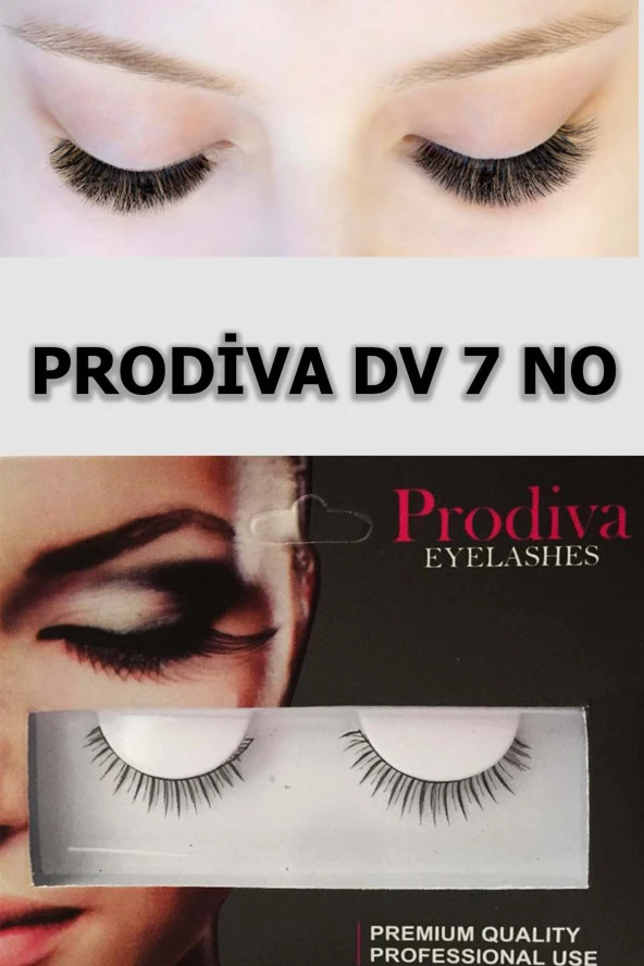 Prodiva Marka Dv 7 Model Bütün Kirpikler, Takma Kirpik ürün görseli 1