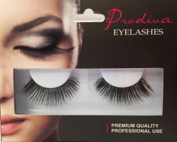 Prodiva  Dv 1 Model Bütün Takma Kirpik 10 Lu Paket ürün görseli 1