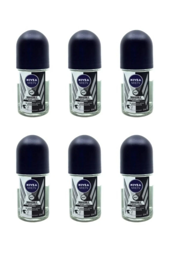 Mini Black&White Erkek 25 Ml X 6 Adet ürün görseli 1