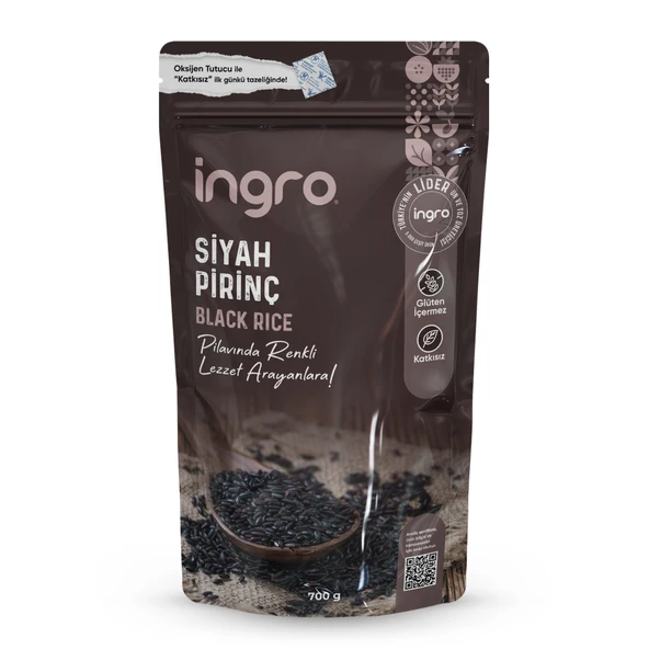 İngro Glutensiz Siyah Pirinç 700 g ürün görseli 1