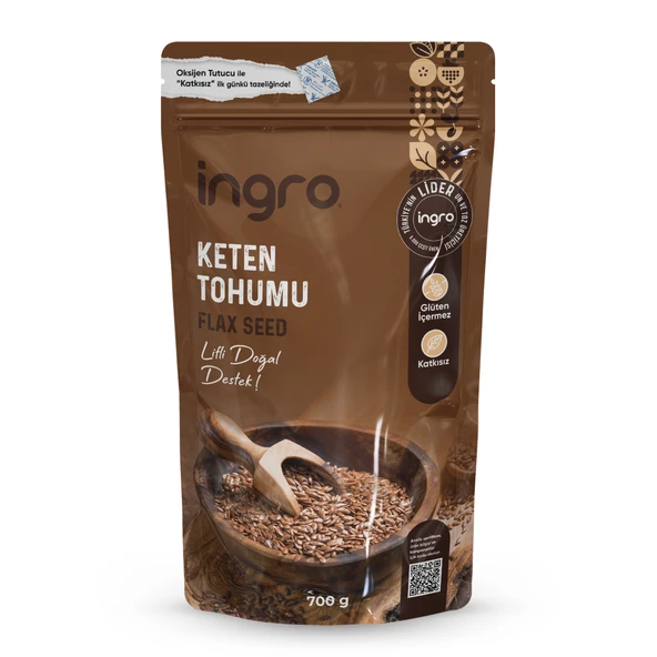 İngro Glutensiz Keten Tohumu 700 g ürün görseli 1