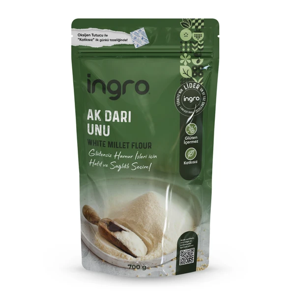 İngro Glutensiz Ak Darı Unu 700 g ürün görseli 1