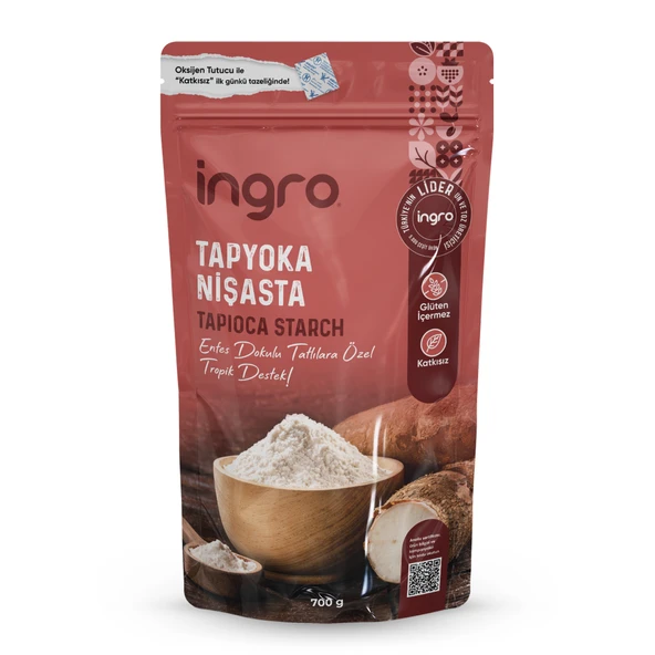 İngro Glutensiz Tapyoka Nişasta 700 g ürün görseli 1