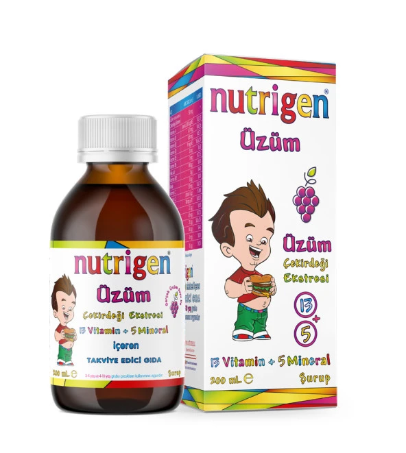 Nutrigen Üzüm Pediatrik Şurup 200 ml ürün görseli 1