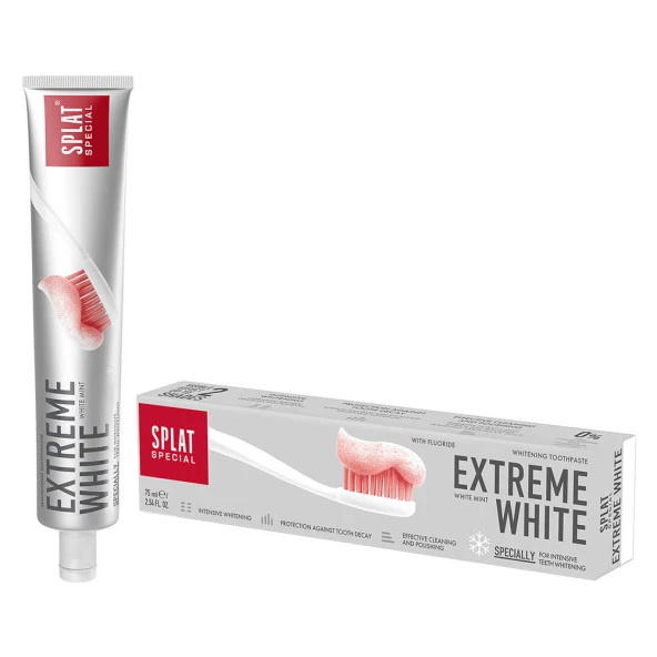 Splat Extreme White 2 Ton Beyazlatıcılı Diş Macunu 75 ml ürün görseli 1