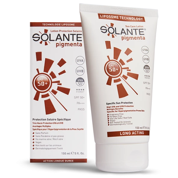 Solante Pigmenta Sun Care Lotion SPF50+ 150 ml ürün görseli 1