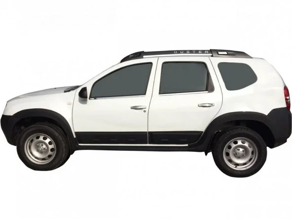 Dacia Duster Uyumlu Gövde Kaplama Yan Kapı Koruma 2012 / 2018 Parça ürün görseli 1
