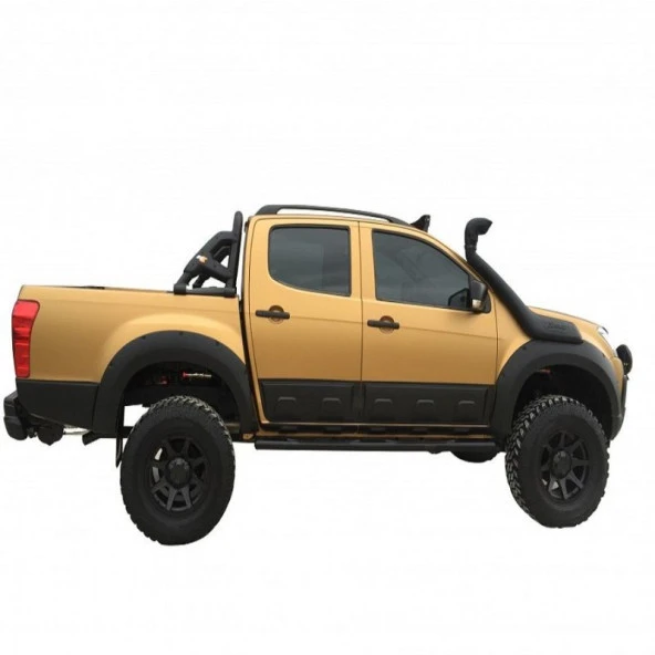 İsuzu D-Max Gövde için Kaplama Yan Kapı Koruma 2012 /2019 - Resim 3