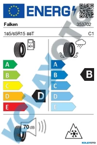 Falken Eurowinter HS02 185/65R15 88T (Kış) (2023) ürün görseli 1