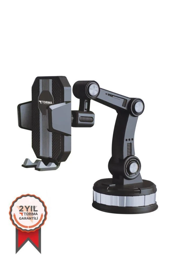Torima JX-028 Siyah Evrensel 360° Dönen Araba Telefon Tutucusu ürün görseli 1