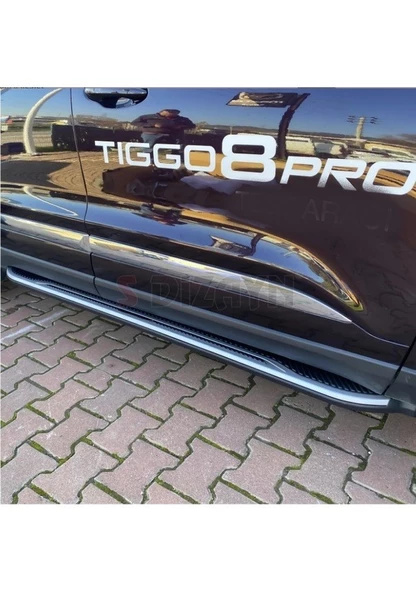 TİGGO 8 PRO ARACA ÖZEL OEM YAN BASAMAK 2021 2022 2023 2024 2025 ürün görseli 1