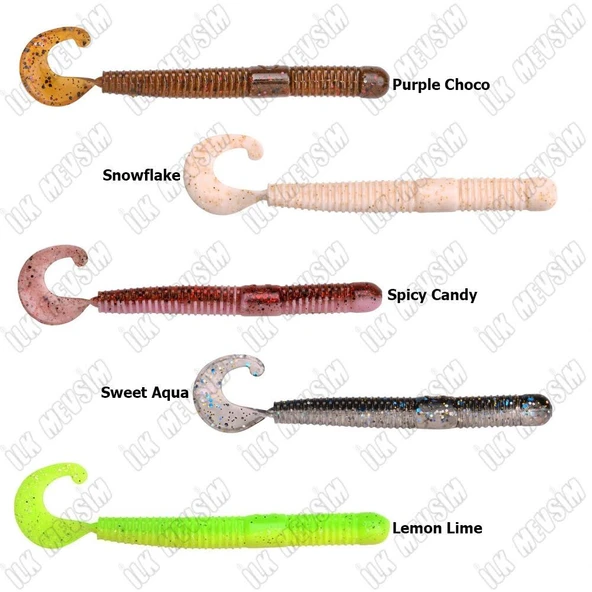 Spro Insta Worm 11cm Silikon Yem - Resim 2