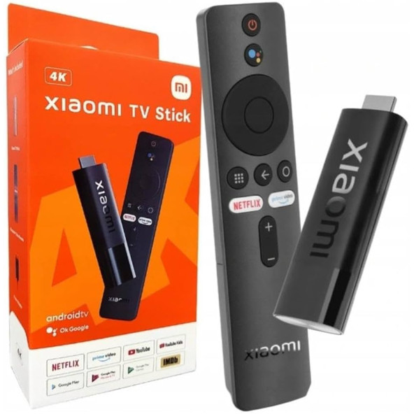 Xiaomi Mi TV Stick 4K Dolby Chromecast Android TV Medya Oynatıcı-AMBALAJ HASARLI (SIFIR KONDİSYONDA) ürün görseli 1